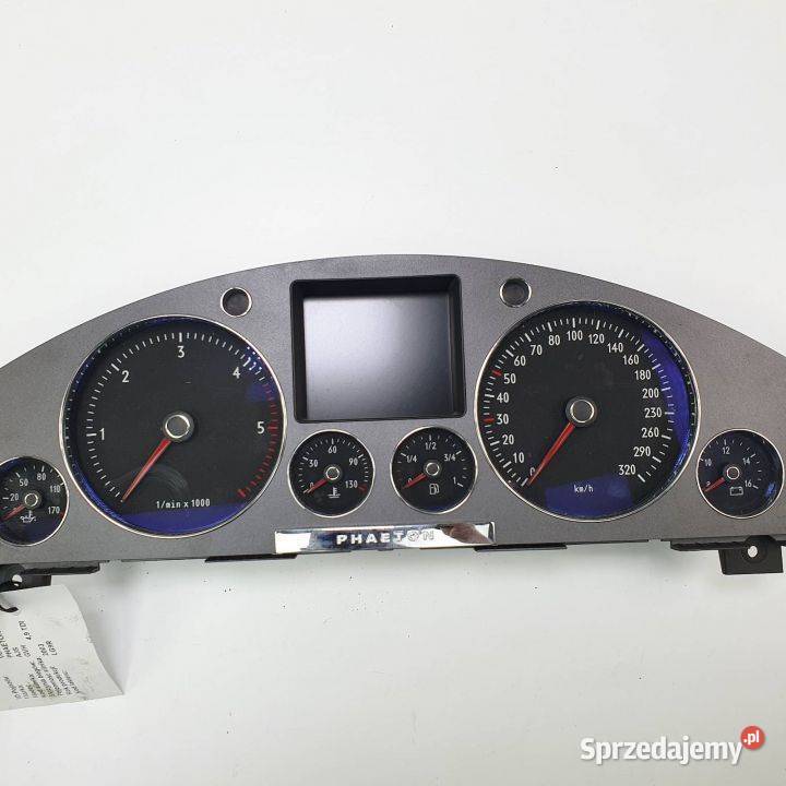 LICZNIK ZEGAR VOLKSWAGEN PHAETON 3D0920881S