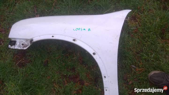 Błotnik przedni lewy OPEL CORSA B biały Margonin