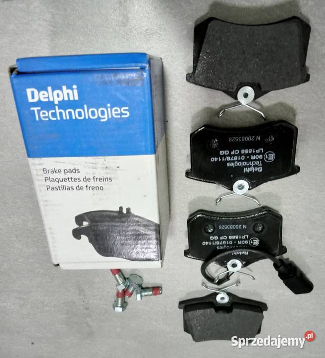 KLOCKI HAMULCOWE DELPHI TYL SEAT ALHAMBRA 18 20V Pozostałe Kraków