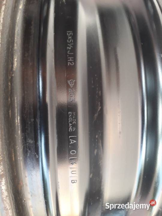 4XFELGA STALOWA 15 Rozsaw srób 4x100 otwór 601 Średnica 15" Samochodowe Bochnia