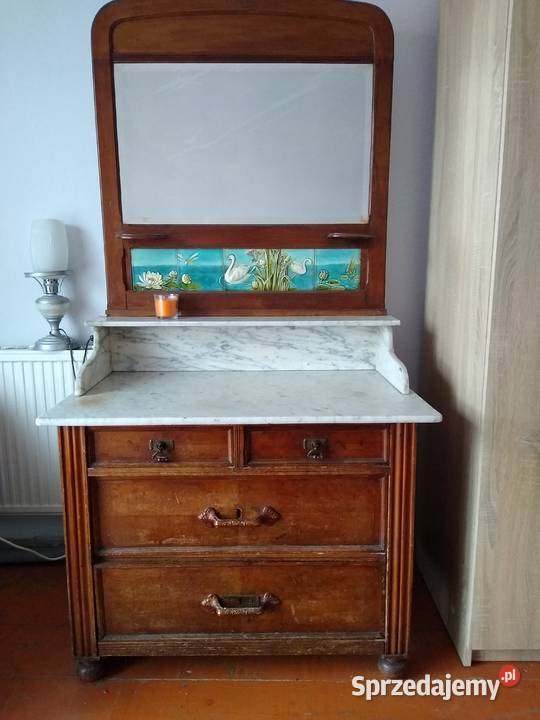 Toaletka z marmurowym blatem Konin