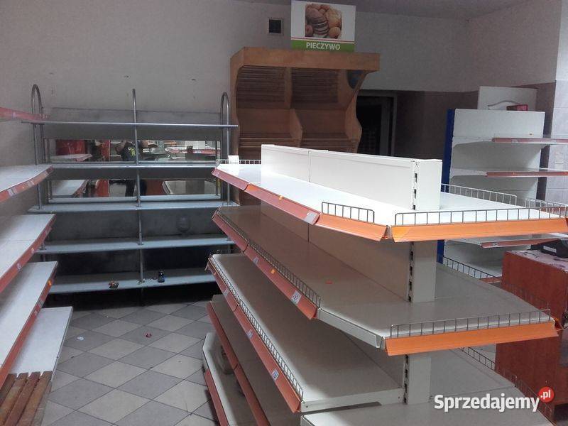 PÓŁKI SKLEPOWE MEBLE REGAŁY PRZEMYSŁOWE