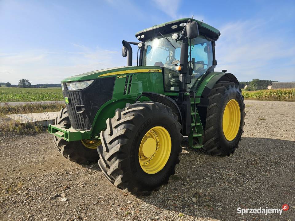 John deere 7280r stan z Niemiec 7200 7250 7330R Wysokie Mazowieckie