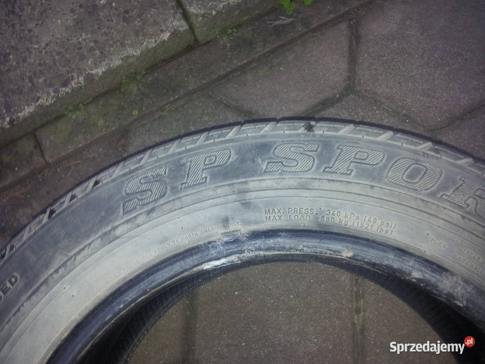 Sprzedam jedną oponę 21555R16 Dunlop Sport 2020 Kraków sprzedam