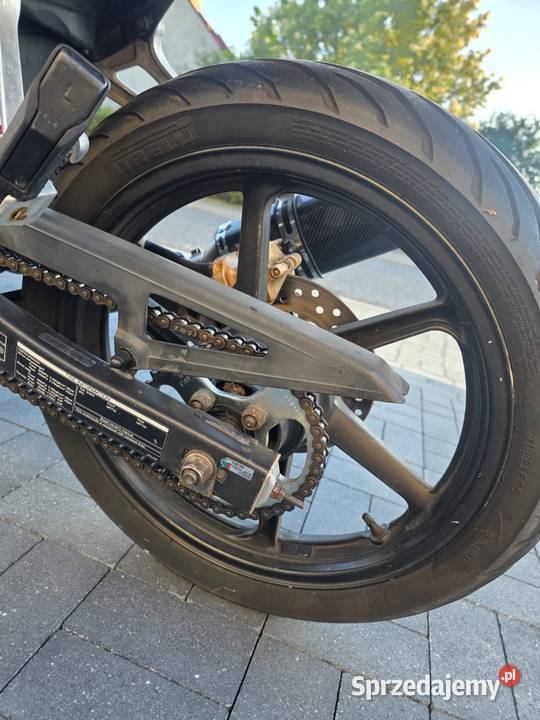Honda CBR 125R Akrapovic łańcuch Konin