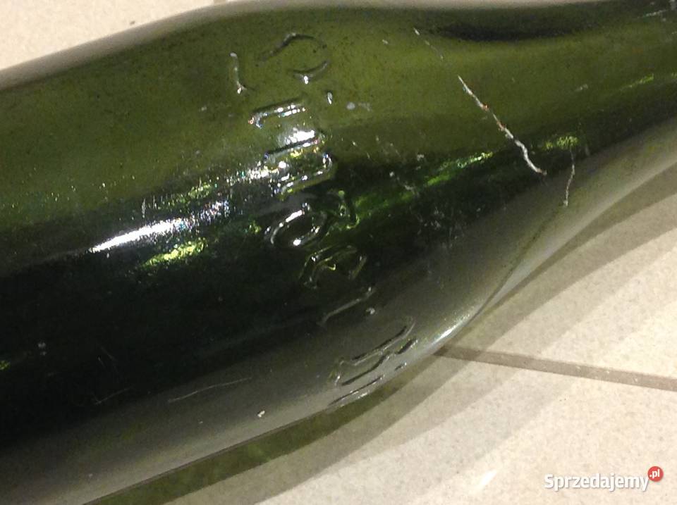 Stara Butelka Szklana LINZER BIER Sygnowana Nowa Sól