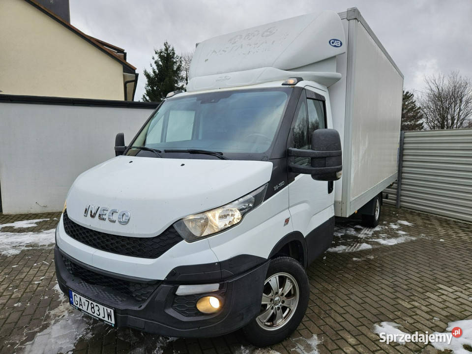 Iveco Daily 35S15 23 145 bezwypadek NISKI kontener Gdynia