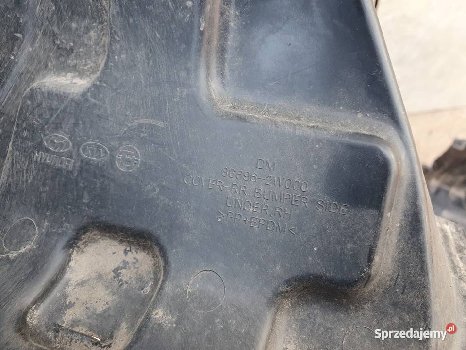 HYUNDAI SANTA FE OSŁONA PODWOZIA PRAWA TYLNA Karoseria Międzychód