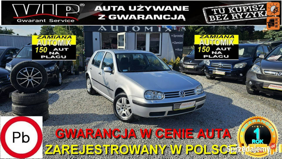 Volkswagen Golf SPRZEDANY 14 benyznaKlima Hatchback dolnośląskie Świdnica sprzedam