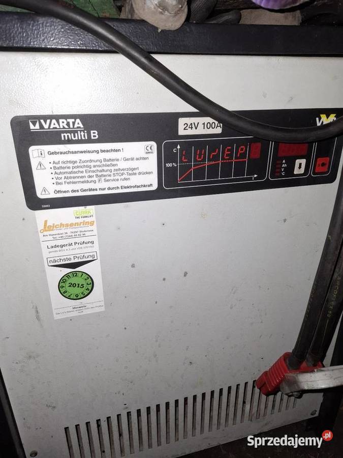 Prostownik do wózka elektrycznego steinbock 1300 Układ elektryczny i zapłon Wschowa sprzedam