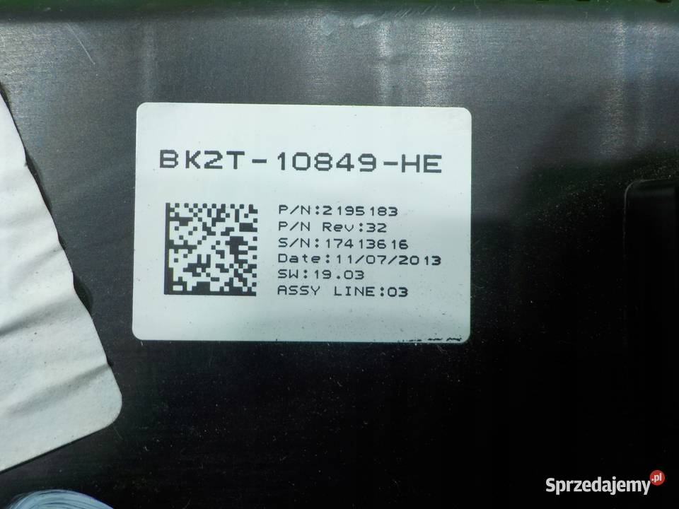 TRANSIT CUSTOM I 22 TDCI 14r VAN licznik zegary Suków