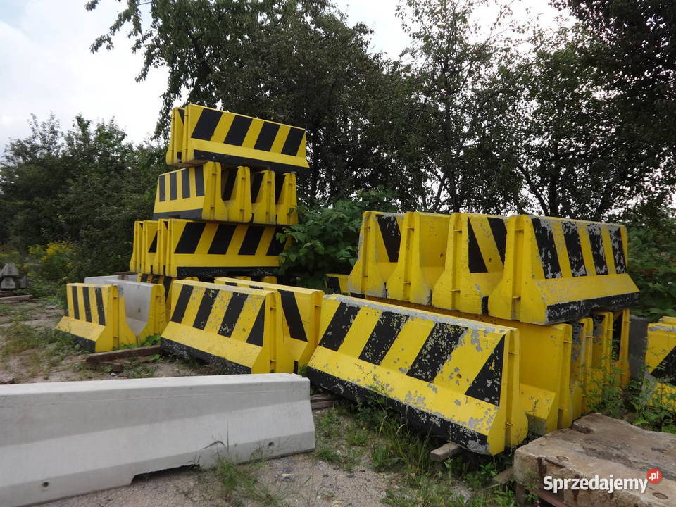 Bariery drogowebetonowe używane jednostronne Pozostałe Dąbrowa Górnicza