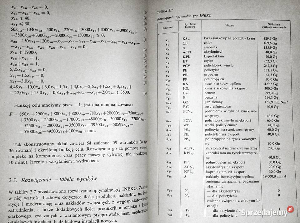 Ekonomiczne gry decyzyjne Mieczysław Lesz Pozostałe