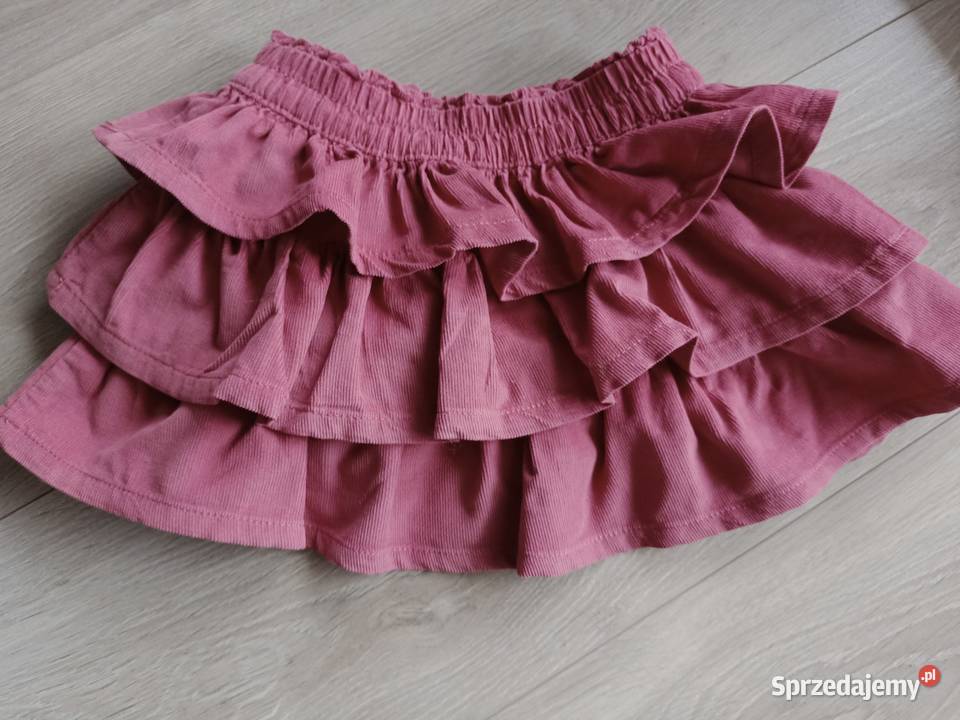 Spódniczka dziewczęca sztruksowa 92 Płock