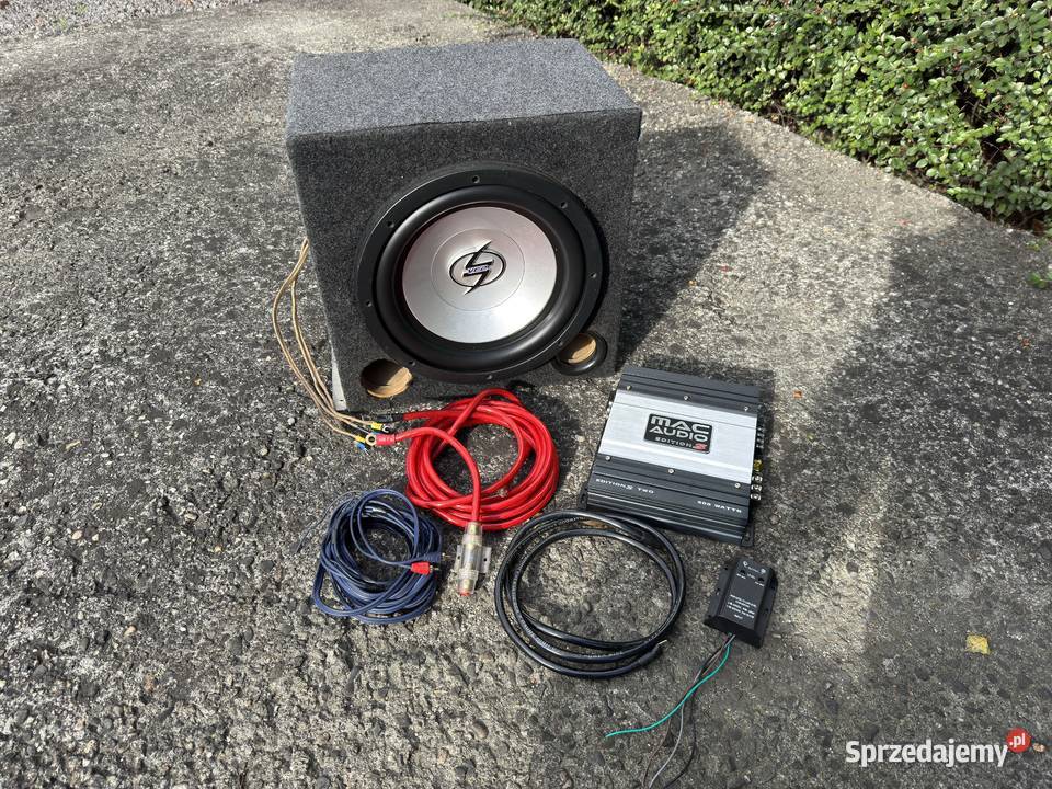 Subwoofer VC2 Wzmacniacz Mac Audio konwerter Moc 1500 Mysłowice