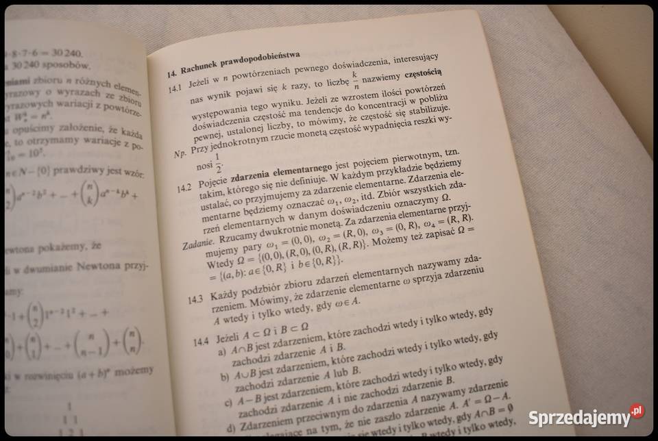Vadamecum maturzysty MATEMATYKA wyd Oświata 1993 Płock