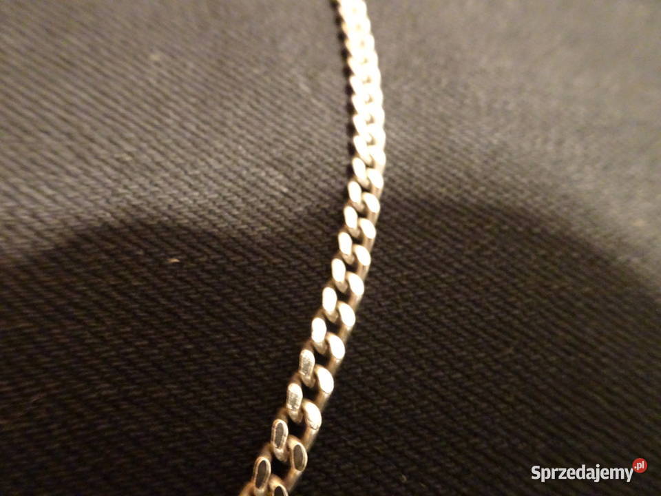 srebrny łańcuszek pancerka 50 Warszawa