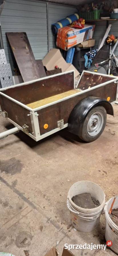 Przyczepka samochodowa 600 dokumenty Chrząstowice