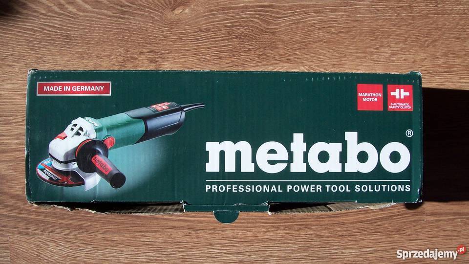 Szlifierka kątowa Metabo W 12125 Quick Made in