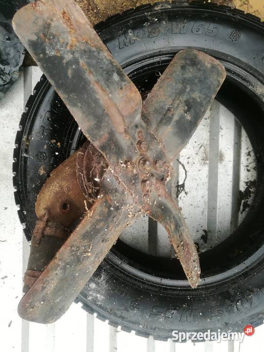 Pompa wody koło pasowe wiatrak Gaz 51 53A Silniki i osprzęt