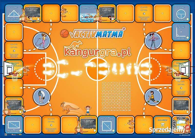 gra XXL ACTIVMATMA DZIECI do skakania nauki Warszawa