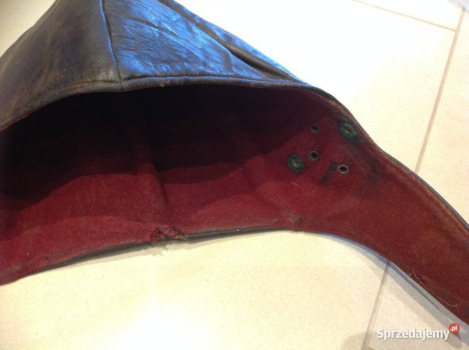 Stara Skórzana Pilotka Uniseks Nowa Sól