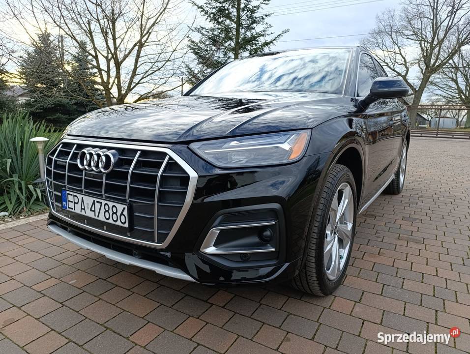 Audi Q5 Quattro 20 TFSI niski przebieg Rok produkcji 2021 Pabianice