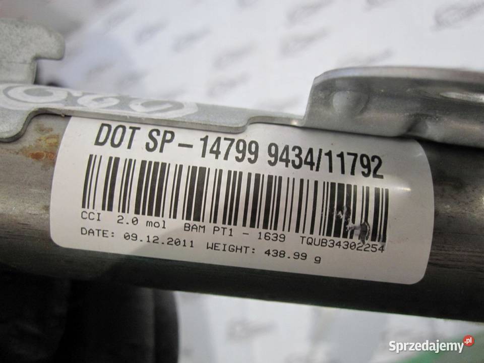 CITROEN C4 II B7 kurtyna lewa 9687158780
