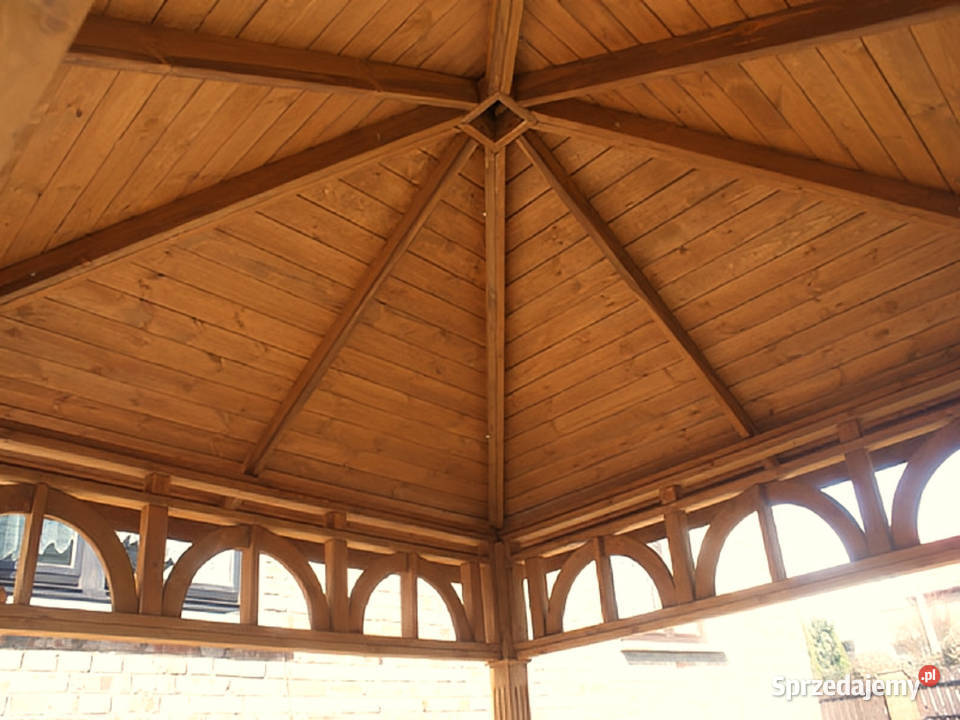 ALTANA 6 DREWNIANA KWADRATOWA 3x3 OGRODOWA śląskie Parzymiechy