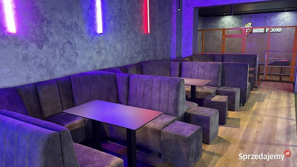 Loże barowe kanapy do klubu restauracji baru Dębica