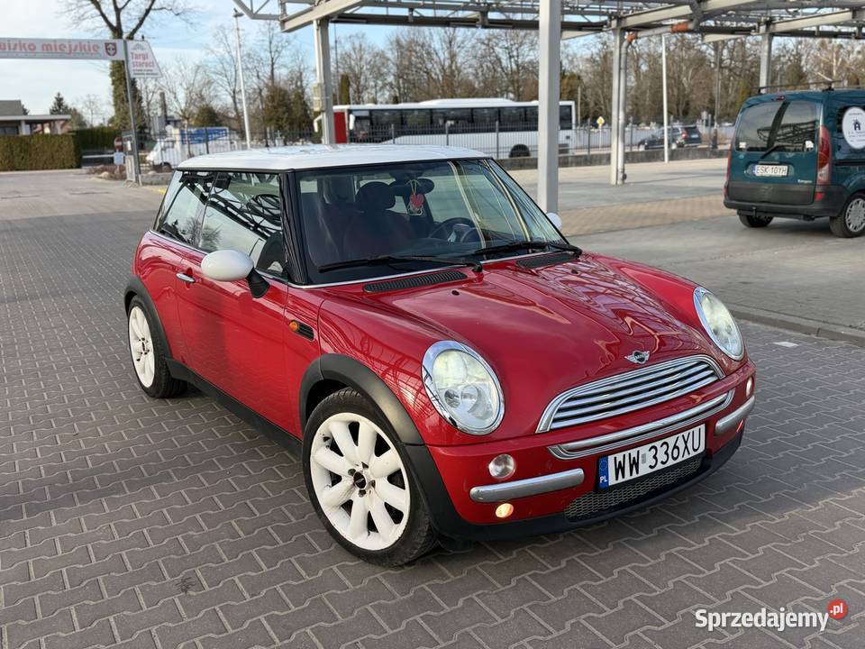 Mini Cooper 16 16v LPG bezwypadkowy Łady Rok produkcji 2002 Grodzisk Mazowiecki