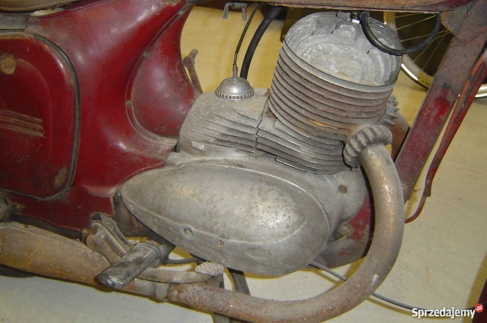 Jawa 250 model 353 1958 pozostałe Jawa Bielsko-Biała