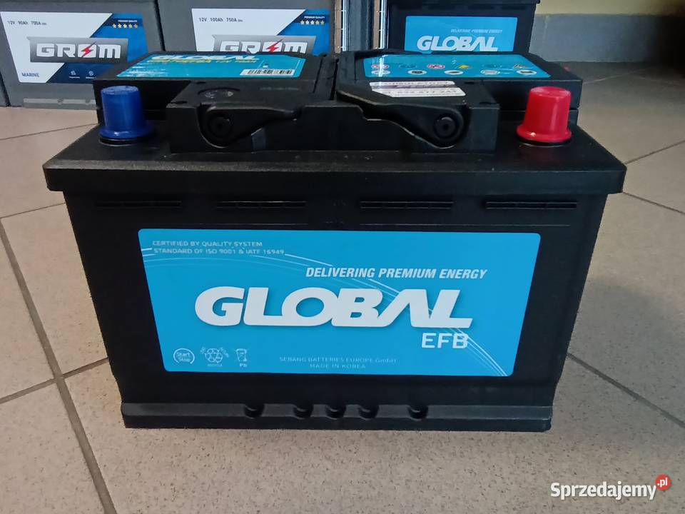 Akumulator GLOBAL 70Ah 680AEN EFB Specpart Szczecin
