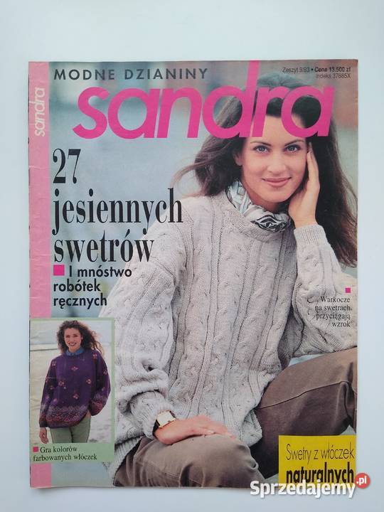 Modne Dzianiny Sandra 91993 Czasopisma Gdańsk