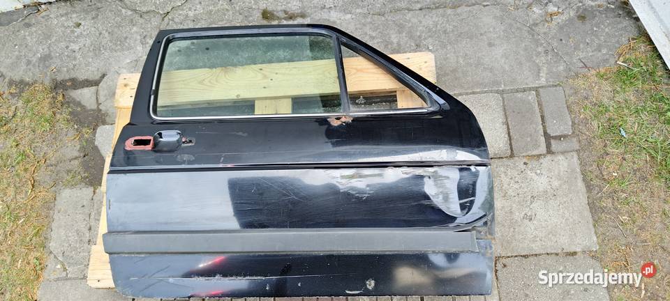 VW Golf 2 drzwi przednie prawe z dzieloną szybą osobowe śląskie Katowice