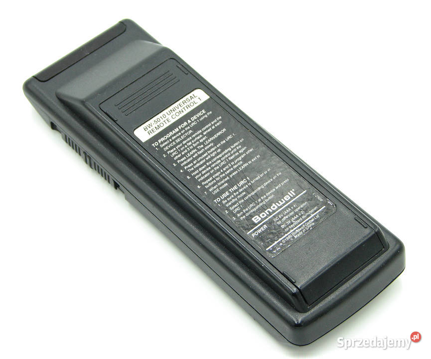 Pilot uniwersalny TV VCR CDV AUX Bondwell BW5010 Cielądz sprzedam