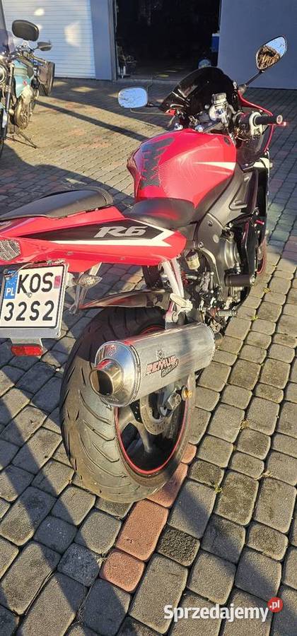 Sprzedam Yamaha r6 2003 zarejestrowana na A2 Bulowice