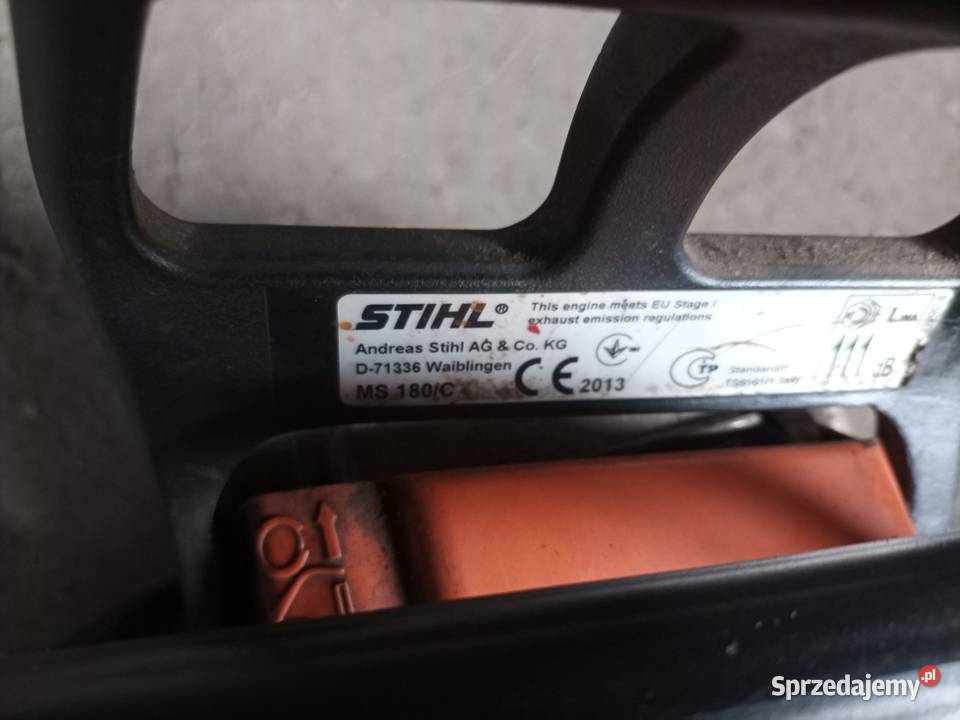 Piła Stihl 180 Klembów