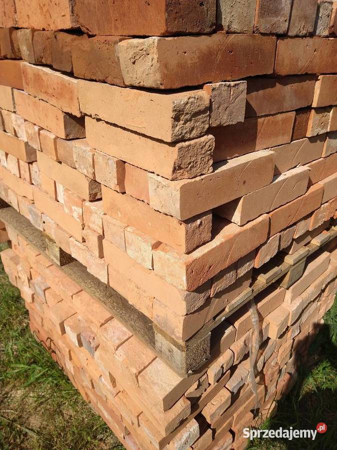 Kostka z cegły rozbiórkowej zewnętrzne Kuflew