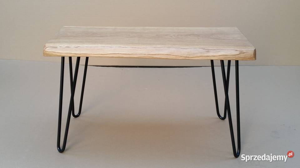 Ławka dębowa vintage loft łódzkie