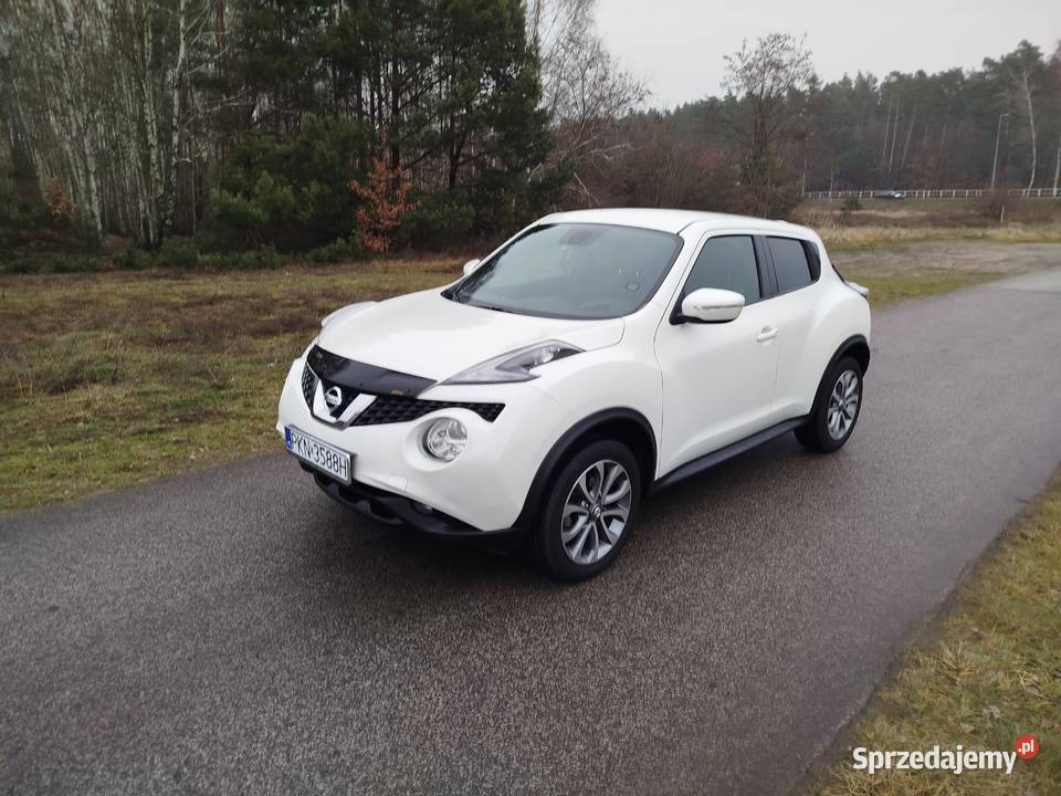 Nissan Juke lift F15 biała perła full manualna Juke wielkopolskie sprzedam