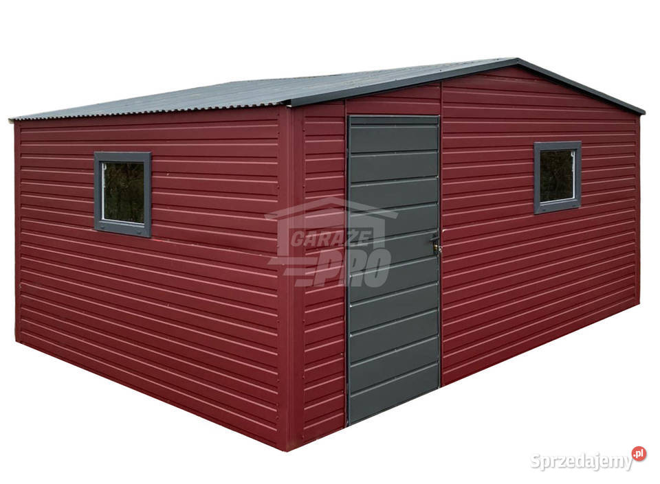 Schowek Domek ogrodowy 5x4m drzwi 2x okna Dach