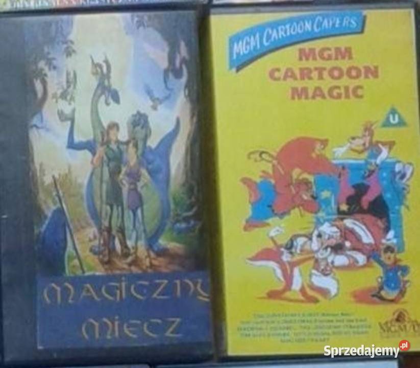 Bajki na kasetach VHS 1 15 do negocjacji Kraków