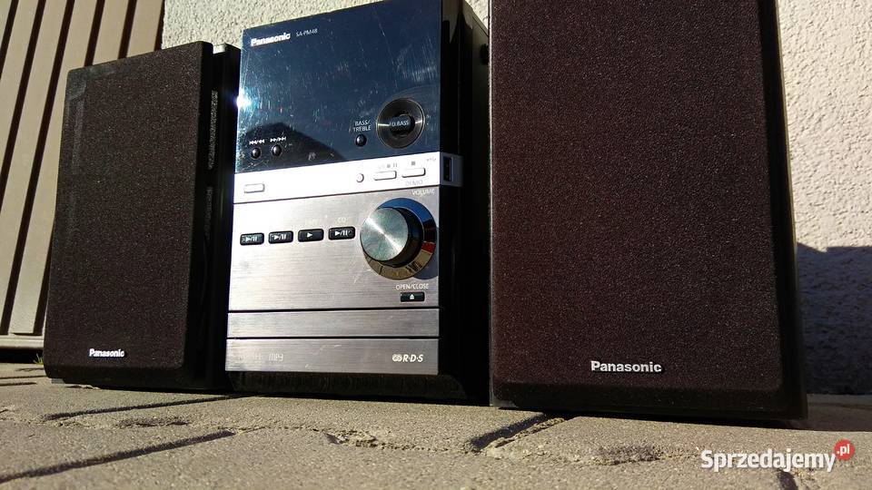 Panasonic SAPM48 miniwieża z Usb Rds dolnośląskie Świebodzice