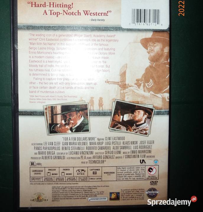 Clint Eastwood Sergio Leone For Few Dollars More sprzedam