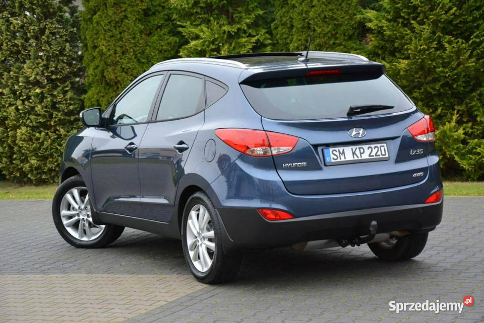 Hyundai ix35 Premium 4WD Skóry Panorama Keyless 1998cm3 mazowieckie Ostrów Mazowiecka