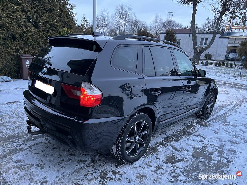 BMW X3 X3 30D 2006r Automat MPakiet Czarna Toruń