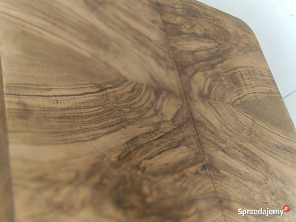 stół art deco modern do salonu rozkładany orzech Stoły