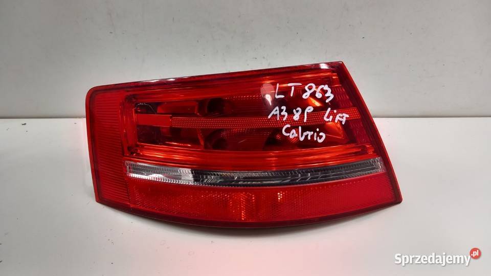 AUDI A3 8P LIFT CABRIO LAMPA TYŁ LEWA sprzedam