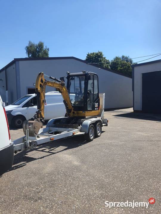 minikoparka CAT 3017D z niemiec Maszyny budowlane Grabów nad Prosną